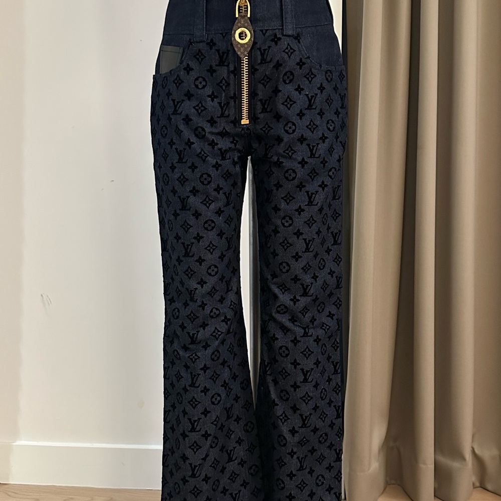 Louis Vuitton Monogram Denim Pants